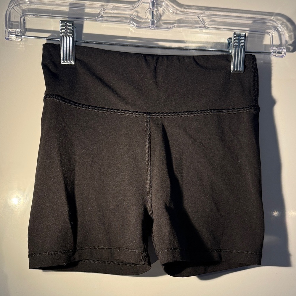 Athleta Girl Chit Chat Shorts 3” Black Size M/8-10